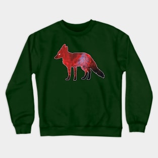 Cosmic Fox Crewneck Sweatshirt